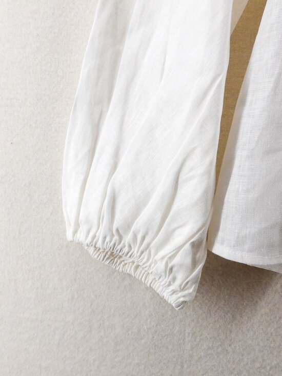 Zimmermann Halcyon Broderie Shirt White US 8 - Picture 11 of 15